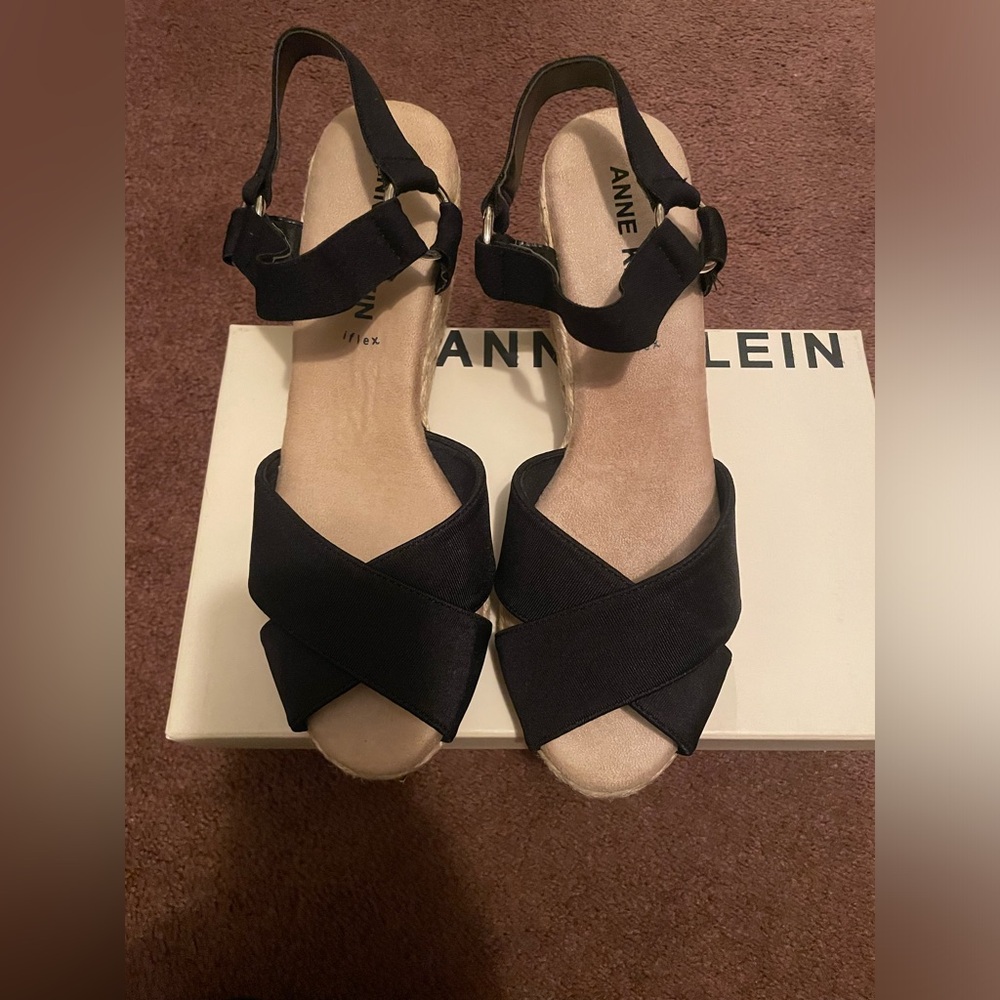 Anne Klein Ellis Wedge Sandal